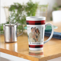 Red Buffalo Plaid & Personal Name And Photo