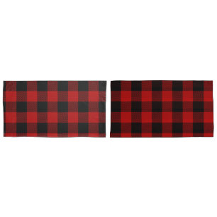 Red Buffalo Plaid Pillowcase