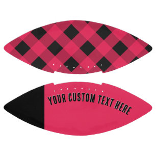 Red Buffalo Plaid Rustic Country Style Cool American Football
