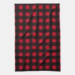 Red Buffalo Plaid Tea Towel