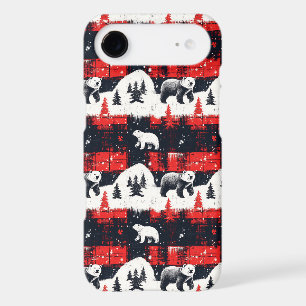Red Buffalo Plaids Polar Bear