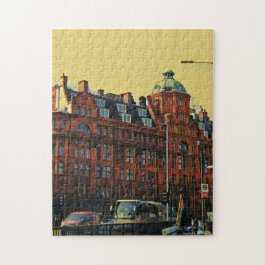 Red Building Jigsaw Puzzle