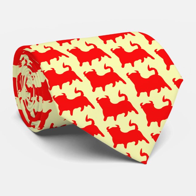 Red Bull Design Tie (Rolled)