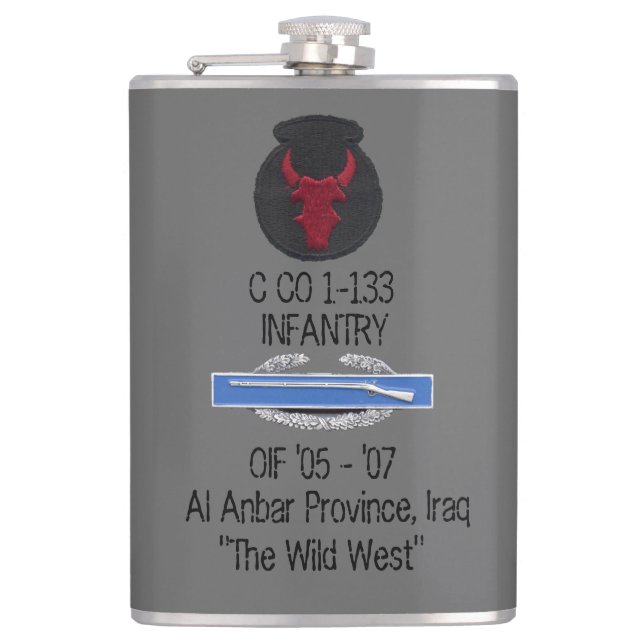 Red Bull Infantry Flask - USA (Front)