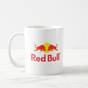 Red Bull logo Button Coffee Mug