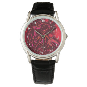 Red Bull Running Watch In Amazing Starry Night