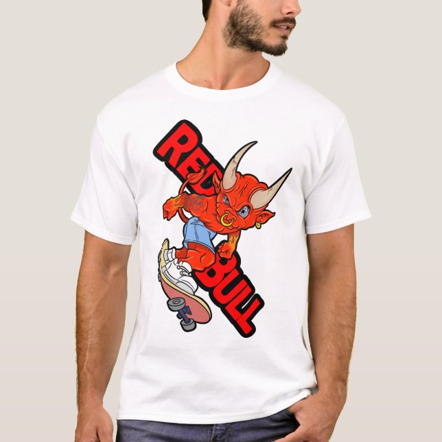 Red Bull Skateboarding T-Shirt (Front)