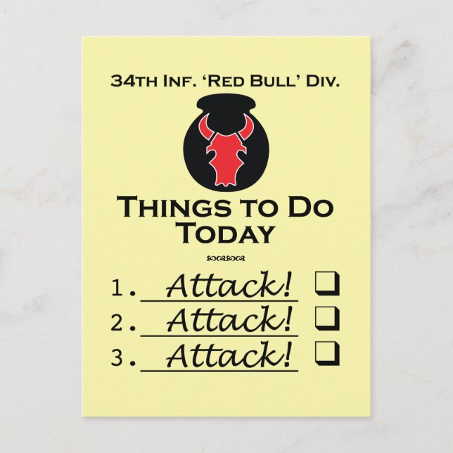 Red Bull Things-to-Do postcard (Front)