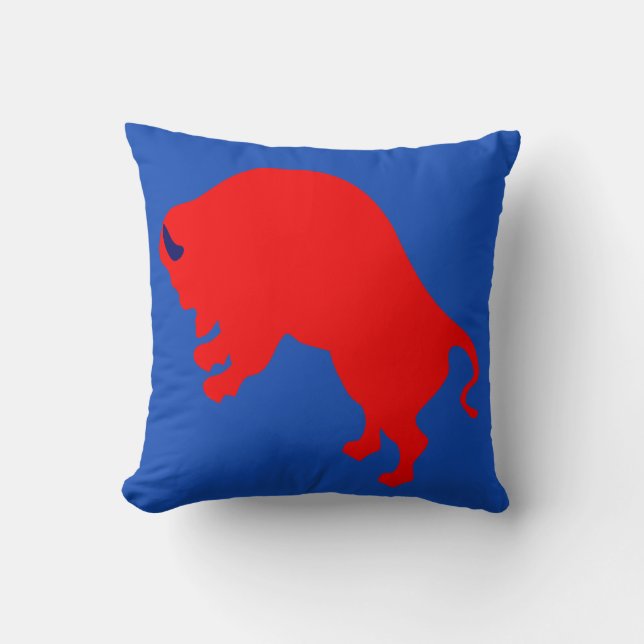 Red Bull Throw Pillow (Front)