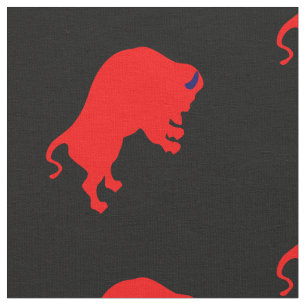 Red Bulls Fabric,Black Fabric