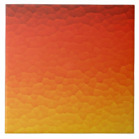 Red Burnt Orange to Gold Ombre Crackle Pattern