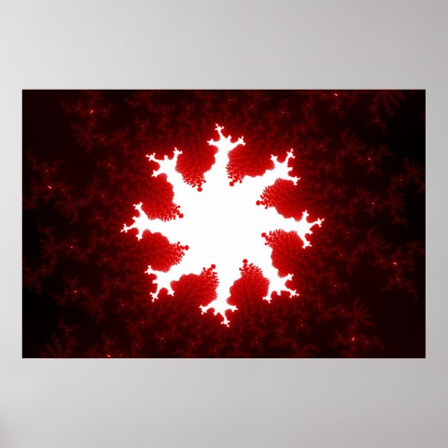 Red Burst Poster (Front)