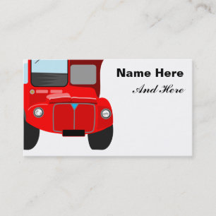 Red Bus Business Card