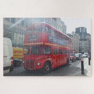 Red Bus London Jigsaw Puzzle