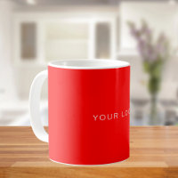 Red business rectangular logo