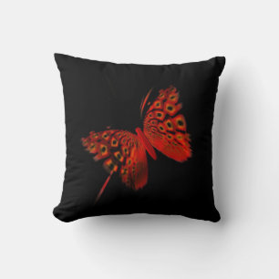 Red Butterfly Cushion