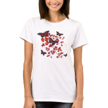 Red Butterfly T-Shirt