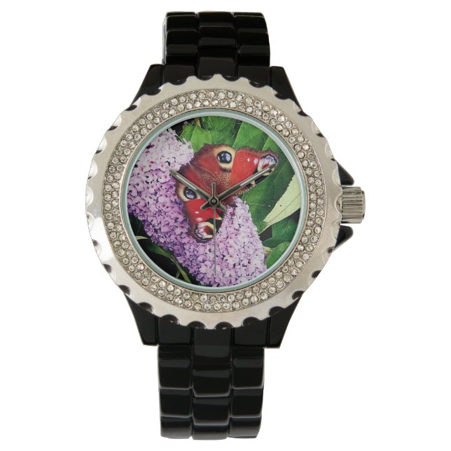 Red butterfly watch (Front)