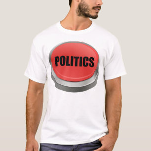Red Button - Politics T-Shirt