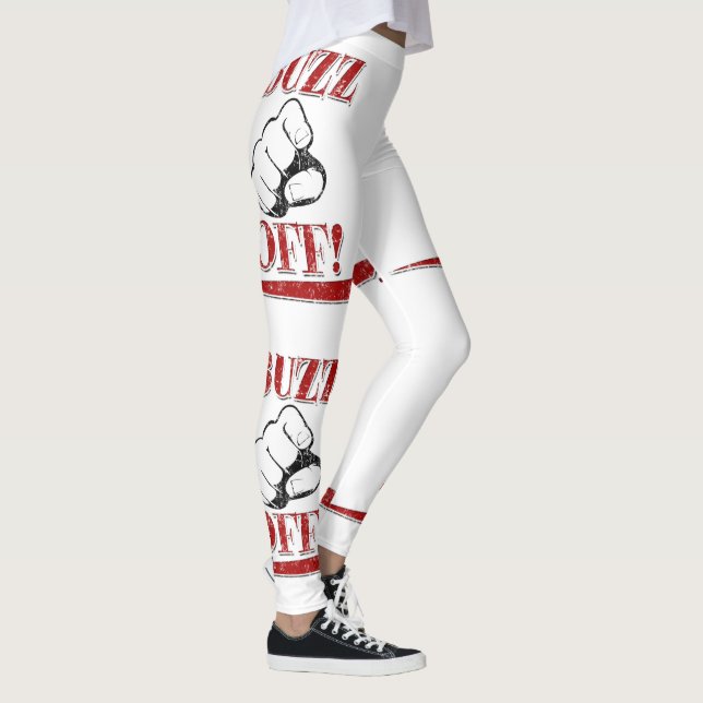 Red Buzz Off Leggings (Right)