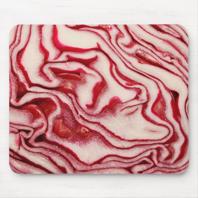 Red cabbage mouse mat (Front)