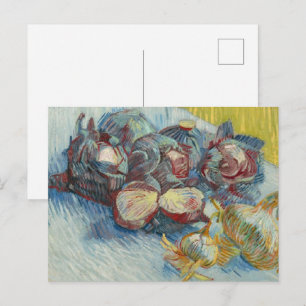 Red Cabbages and Garlic Vincent van Gogh Postcard
