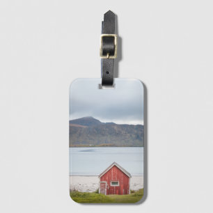 Red Cabin Ramberg Lofoten Luggage Tag