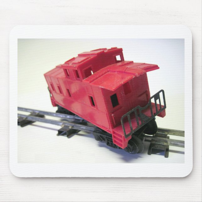 Red Caboose Mouse Mat (Front)