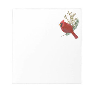 Red Cadinal Notepad