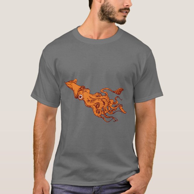 RED CALAMARI T-Shirt (Front)