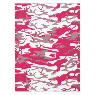 Red Camo Tablecloth
