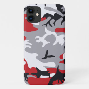 Red Camouflage Barely There™ iPod Touch Case