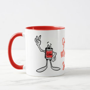 Red Can Creature Coffee Mug