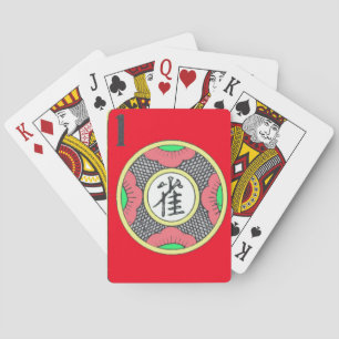 Red Canasta/Mahj Playing Cards