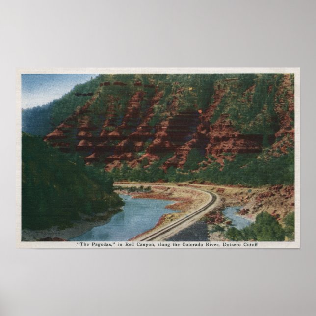 Red Canyon, Colorado Poster (Front)