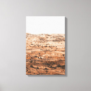 Red Canyon Landscape  Canvas Print