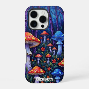 Red-Capped Mushroom Glade iPhone 16 Pro Case