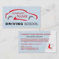 Red Car Logo, Driving School, Instructor