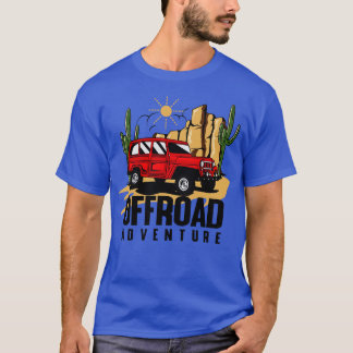 RED CAR OFFROAD ADVENTURE T-Shirt