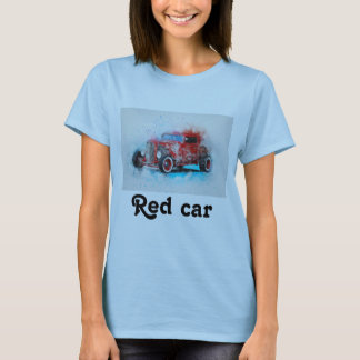 Red car T-shirt