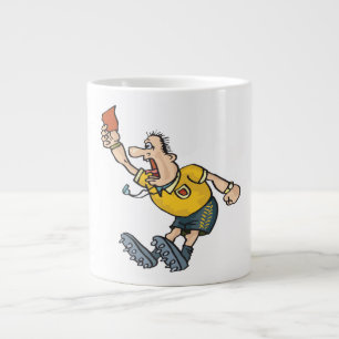 Red Card Large Coffee Mug