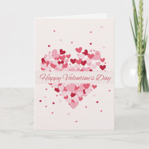 Red card with I Love You Valentines Card