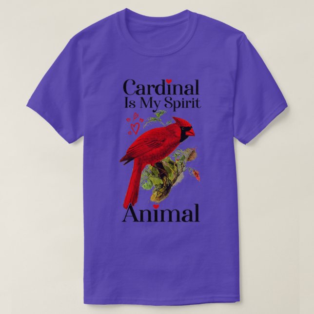 Red Cardinal Bird bird watcher Is A Cardinal  T-Shirt (Design Front)