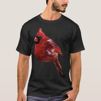Red Cardinal Bird T-Shirt
