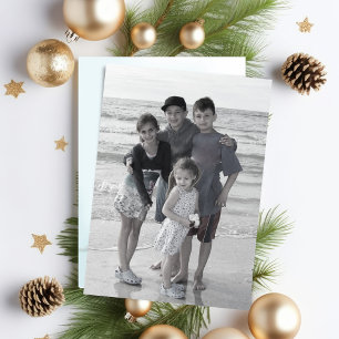 Red Cardinal Double Sided Photo Card