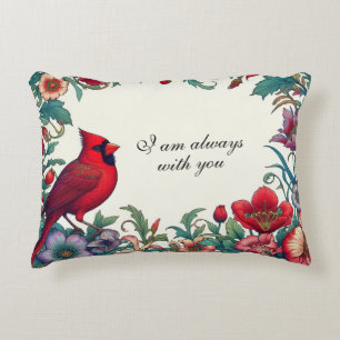 Red Cardinal Gifts Sympathy Keepsake Memorial Decorative Cushion
