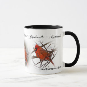 Red Cardinal Mug - Cardinalis