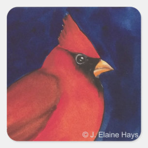 Red Cardinal Sticker