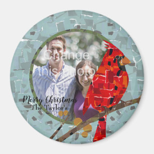 Red Cardinal , the bird of Christmas Magnet