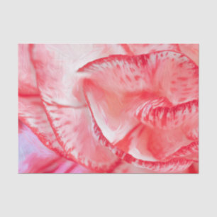 Red Carnation Custom 10lb Tissue Paper